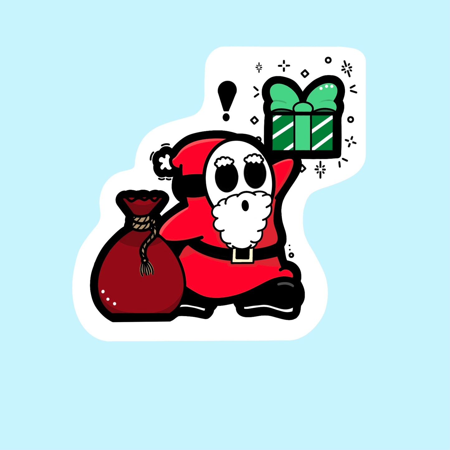 Santa’s Feeling A Bit Shy