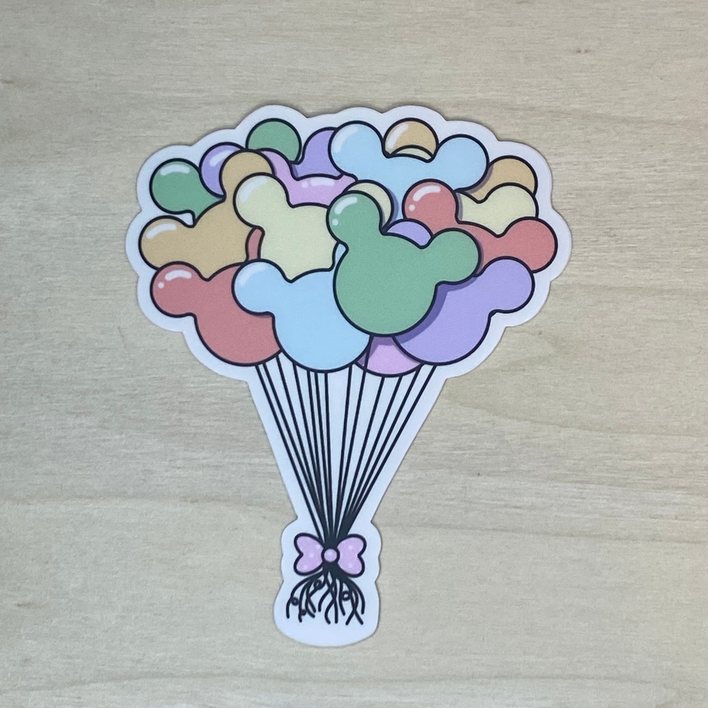 Happy-Go-Lucky Balloon Sticker